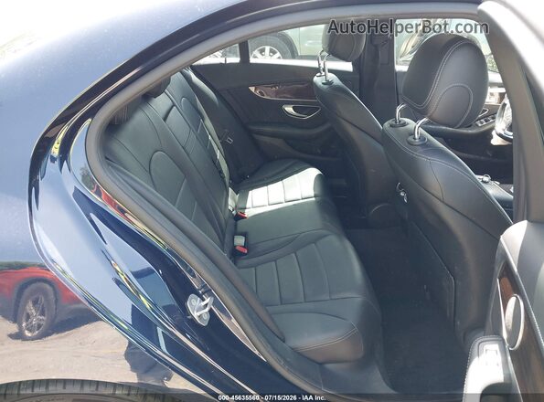 55SWF4JB0HU208164 2017 MERCEDES-BENZ C-CLASS Navy VIN sticker view