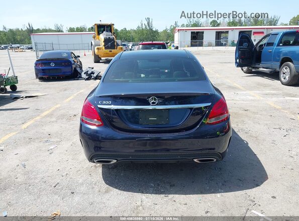 55SWF4JB0HU208164 2017 MERCEDES-BENZ C-CLASS Navy 