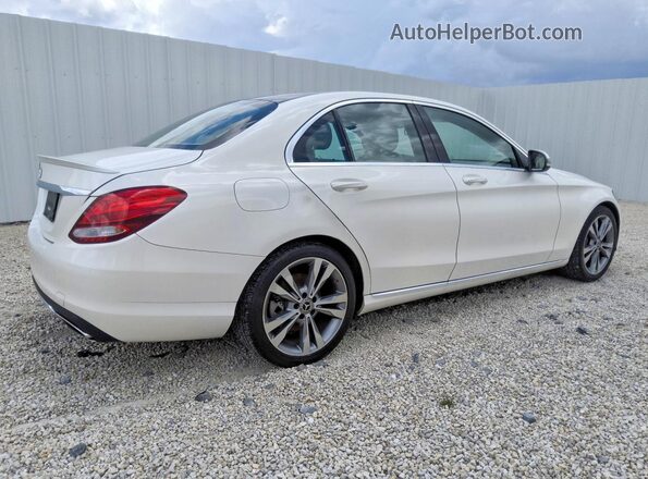 55SWF4JB0HU214269 2017 MERCEDES-BENZ C White უკანა მარჯვენა