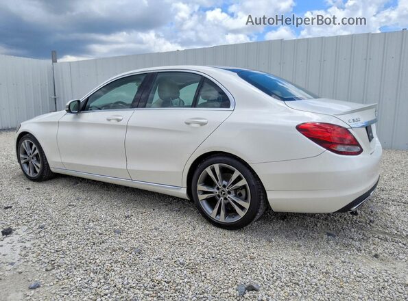 55SWF4JB0HU214269 2017 MERCEDES-BENZ C White უკანა მარცხენა