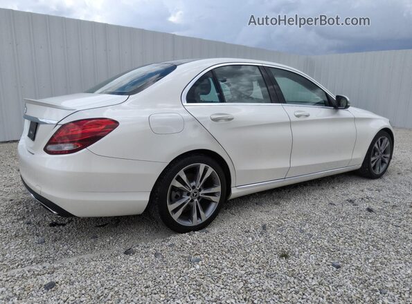 55SWF4JB0HU214269 2017 MERCEDES-BENZ C White 