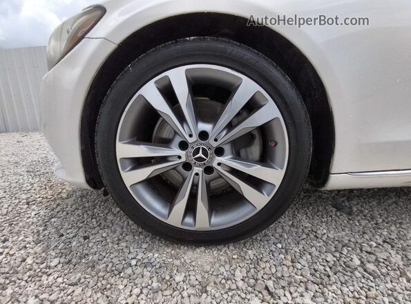 55SWF4JB0HU214269 2017 MERCEDES-BENZ C White 