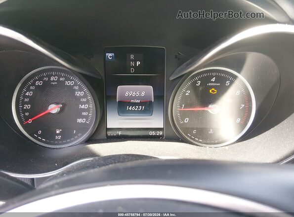 55SWF4JB0JU253465 2018 MERCEDES-BENZ C-CLASS Gray Vista de los asientos traseros