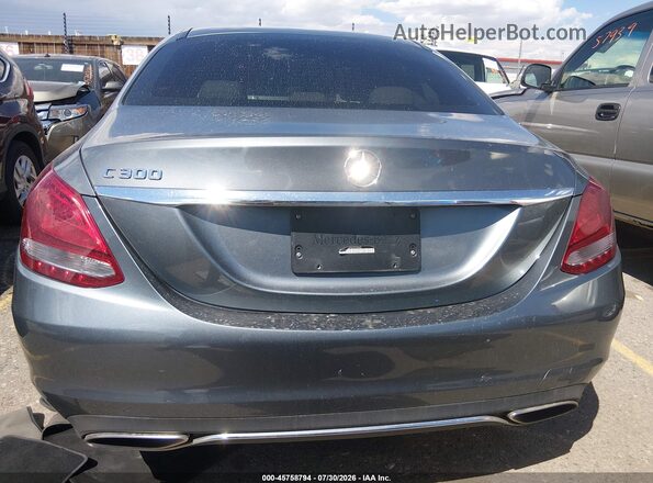 55SWF4JB0JU253465 2018 MERCEDES-BENZ C-CLASS Gray 