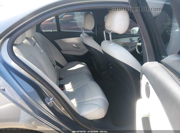 55SWF4JB0JU253465 2018 MERCEDES-BENZ C-CLASS Gray Vista de la etiqueta del VIN