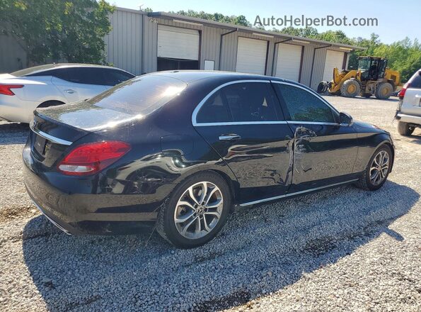 55SWF4JB0JU262635 2018 MERCEDES-BENZ C Black Հետևի աջ