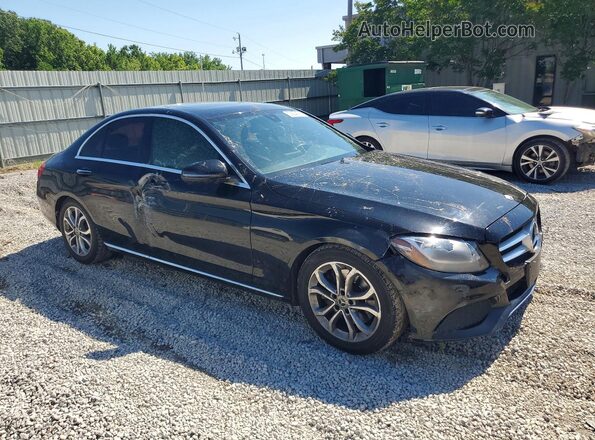 55SWF4JB0JU262635 2018 MERCEDES-BENZ C Black Առջևի աջ