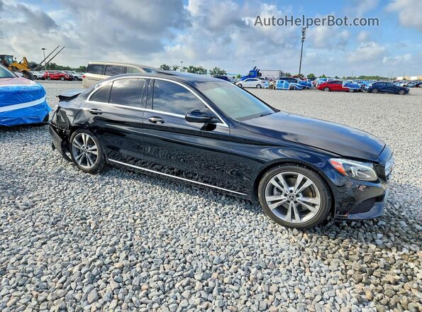 55SWF4JB0JU269021 2018 MERCEDES-BENZ C Black Առջևի աջ