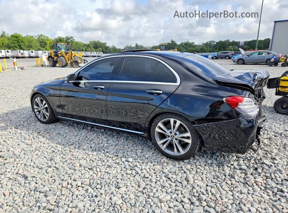 55SWF4JB0JU269021 2018 MERCEDES-BENZ C Black Հետևի ձախ