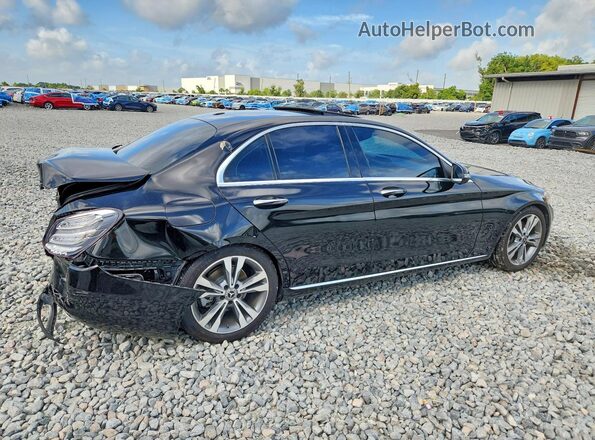 55SWF4JB0JU269021 2018 MERCEDES-BENZ C Black Հետևի աջ
