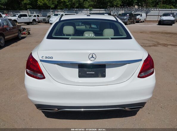 55SWF4JB1GU161788 2016 MERCEDES-BENZ C-CLASS White 