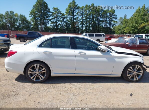 55SWF4JB1GU161788 2016 MERCEDES-BENZ C-CLASS White Vista interior de 360 grados