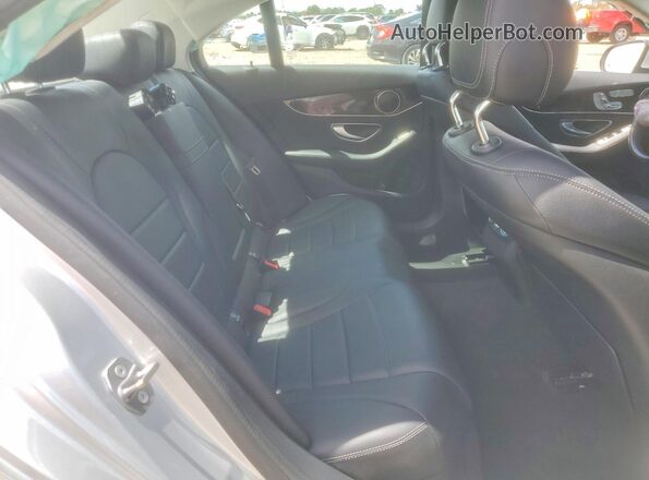 55SWF4JB1GU173679 2016 MERCEDES-BENZ C Серебряный Вид задних сидений