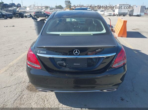 55SWF4JB1HU224048 2017 MERCEDES-BENZ C-CLASS Black 