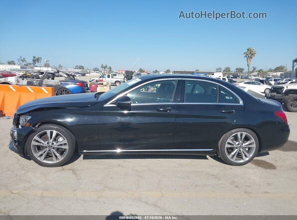 55SWF4JB1HU224048 2017 MERCEDES-BENZ C-CLASS Black სალონის 360-გრადუსიანი ხედი