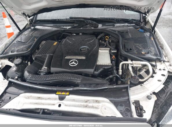 55SWF4JB1JU240529 2018 MERCEDES-BENZ C-CLASS White Rear view