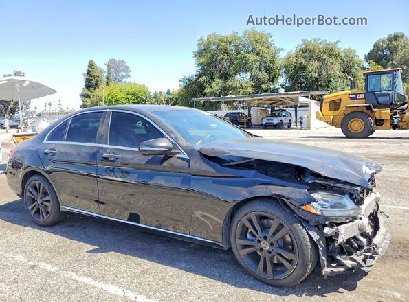 55SWF4JB1JU253460 2018 MERCEDES-BENZ C Black Przód prawy