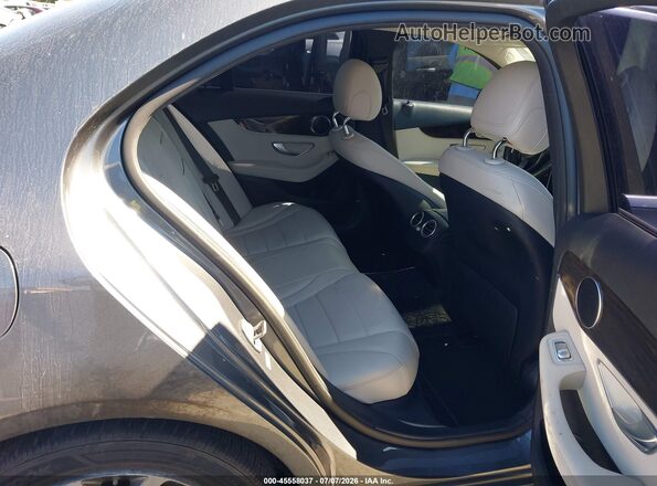 55SWF4JB2HU182375 2017 MERCEDES-BENZ C-CLASS Gray VIN sticker view