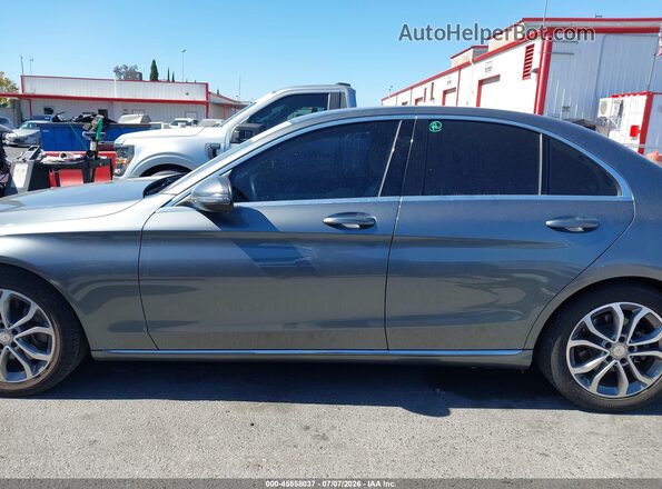 55SWF4JB2HU182375 2017 MERCEDES-BENZ C-CLASS Gray 