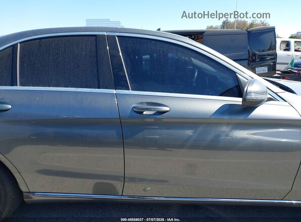 55SWF4JB2HU182375 2017 MERCEDES-BENZ C-CLASS Gray 360 interior view
