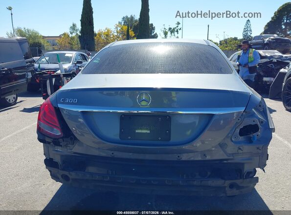 55SWF4JB2HU182375 2017 MERCEDES-BENZ C-CLASS Gray 