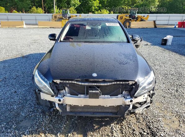 55SWF4JB2HU212118 2017 MERCEDES-BENZ C Black Vista frontal