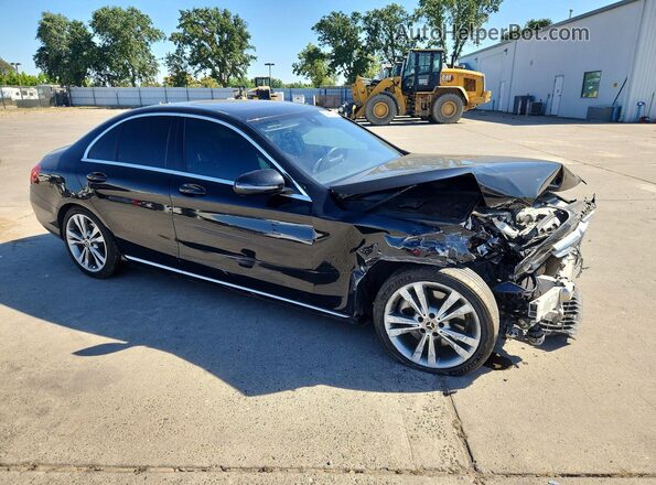 55SWF4JB2JU276181 2018 MERCEDES-BENZ C Black Առջևի աջ