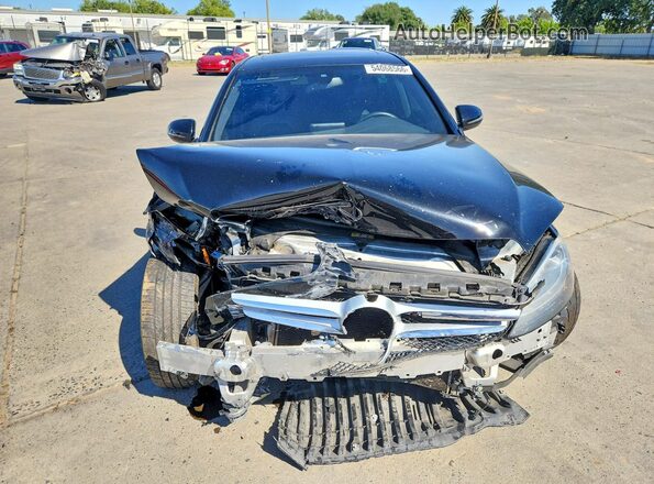55SWF4JB2JU276181 2018 MERCEDES-BENZ C Black Դիմացի տեսք