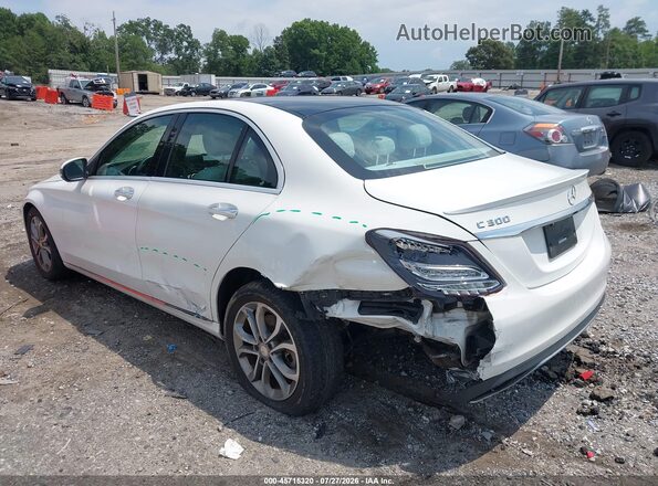 55SWF4JB3GU102290 2016 MERCEDES-BENZ C-CLASS White Vista frontal