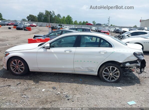 55SWF4JB3GU102290 2016 MERCEDES-BENZ C-CLASS White Vista interior de 360 grados