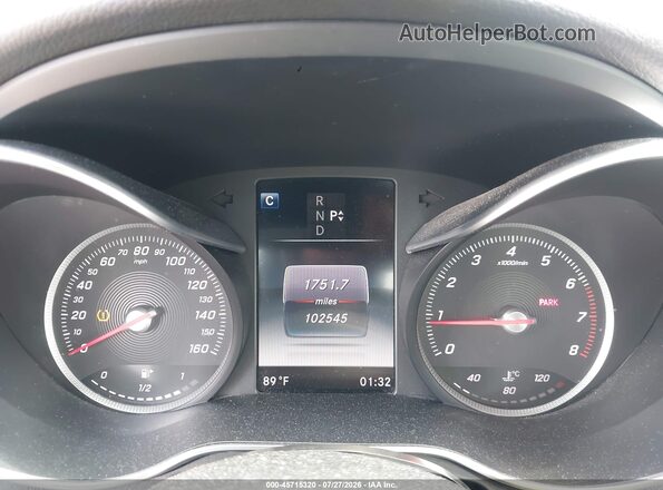 55SWF4JB3GU102290 2016 MERCEDES-BENZ C-CLASS White Vista de los asientos traseros