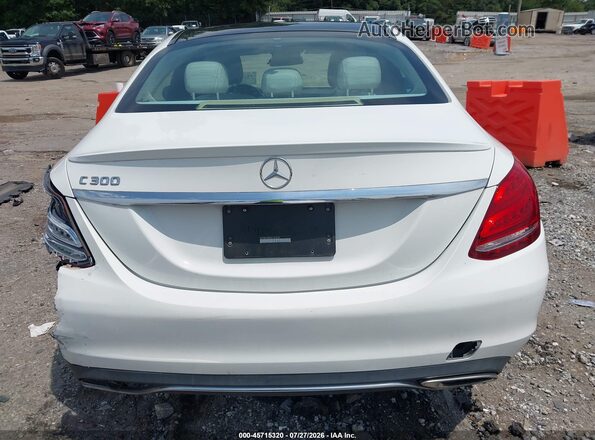 55SWF4JB3GU102290 2016 MERCEDES-BENZ C-CLASS White 