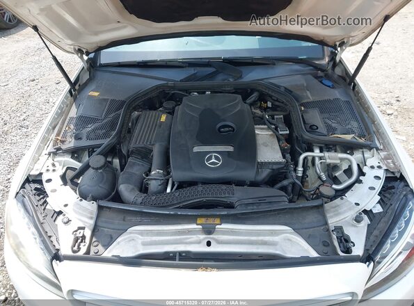 55SWF4JB3GU102290 2016 MERCEDES-BENZ C-CLASS White Vista trasera