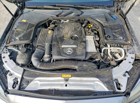 55SWF4JB3GU119462 2016 MERCEDES-BENZ C Gray Սալոնի հետևի տեսք