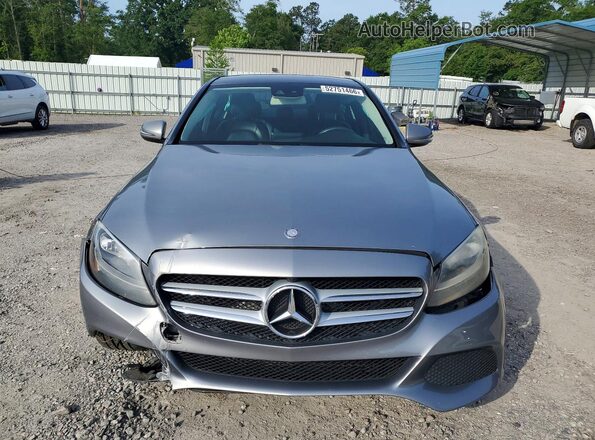 55SWF4JB3GU119462 2016 MERCEDES-BENZ C Gray Դիմացի տեսք