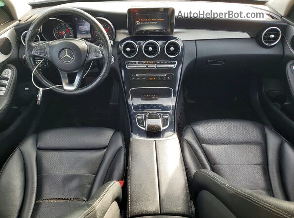 55SWF4JB3GU119462 2016 MERCEDES-BENZ C Gray Առջևի վահանակի տեսք