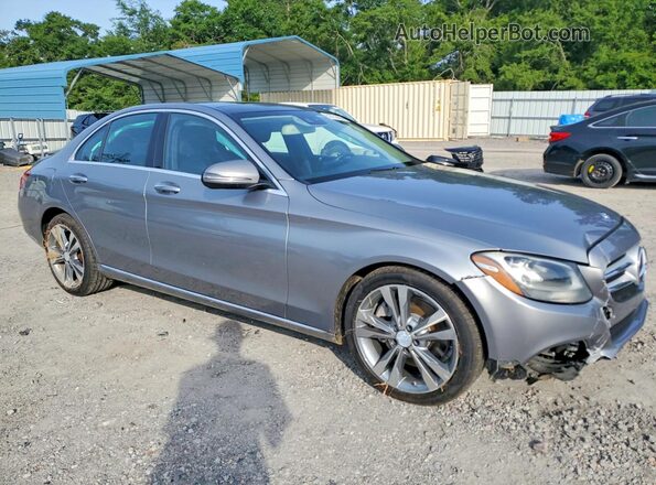 55SWF4JB3GU119462 2016 MERCEDES-BENZ C Gray Առջևի աջ