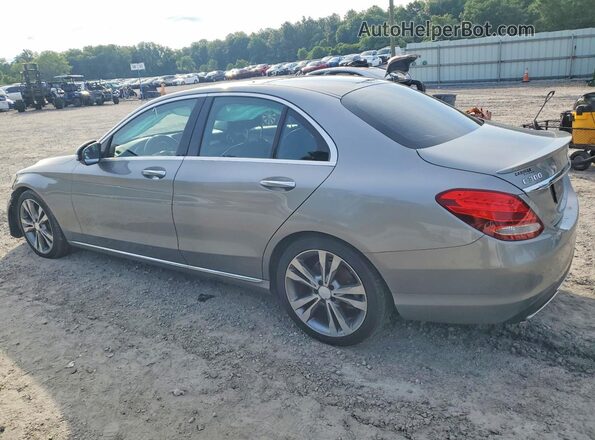 55SWF4JB3GU119462 2016 MERCEDES-BENZ C Gray Հետևի ձախ