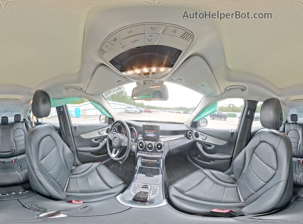 55SWF4JB3GU119462 2016 MERCEDES-BENZ C Gray VIN կոդի պիտակի տեսք