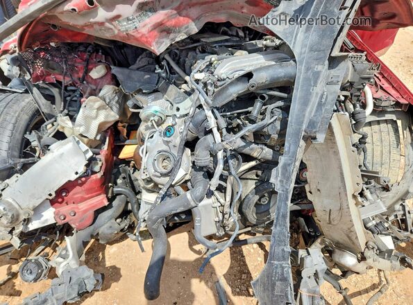 55SWF4JB3GU142093 2016 MERCEDES-BENZ C Red Rear interior view