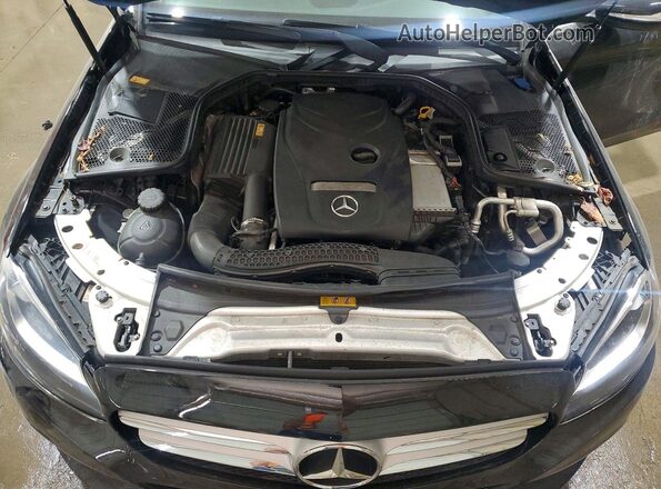 55SWF4JB3GU149139 2016 MERCEDES-BENZ C Черный Вид задней части салона