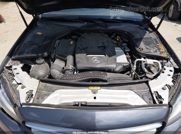 55SWF4JB3GU154437 2016 MERCEDES-BENZ C-CLASS Gray Vista trasera