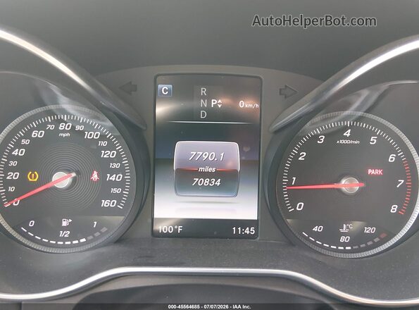55SWF4JB3GU154437 2016 MERCEDES-BENZ C-CLASS Gray Vista de los asientos traseros