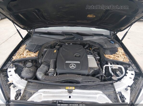 55SWF4JB3GU176728 2016 MERCEDES-BENZ C-CLASS Black Widok z tyłu
