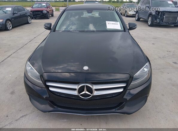 55SWF4JB3GU176728 2016 MERCEDES-BENZ C-CLASS Black Widok zestawu wskaźników