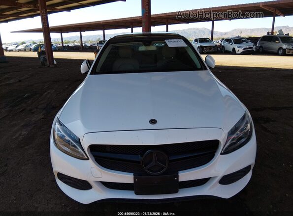 55SWF4JB3HU211608 2017 MERCEDES-BENZ C-CLASS White 