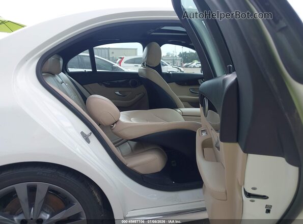 55SWF4JB3JU240306 2018 MERCEDES-BENZ C-CLASS White VIN կոդի պիտակի տեսք