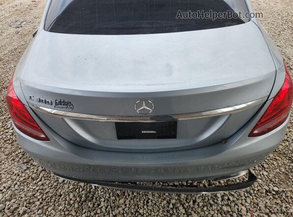 55SWF4JB3JU243822 2018 MERCEDES-BENZ C Blue 
