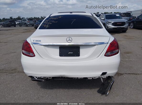 55SWF4JB3JU245134 2018 MERCEDES-BENZ C-CLASS White 
