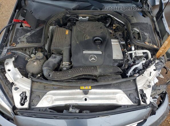 55SWF4JB3JU253508 2018 MERCEDES-BENZ C Gray უკანა სალონის ხედი